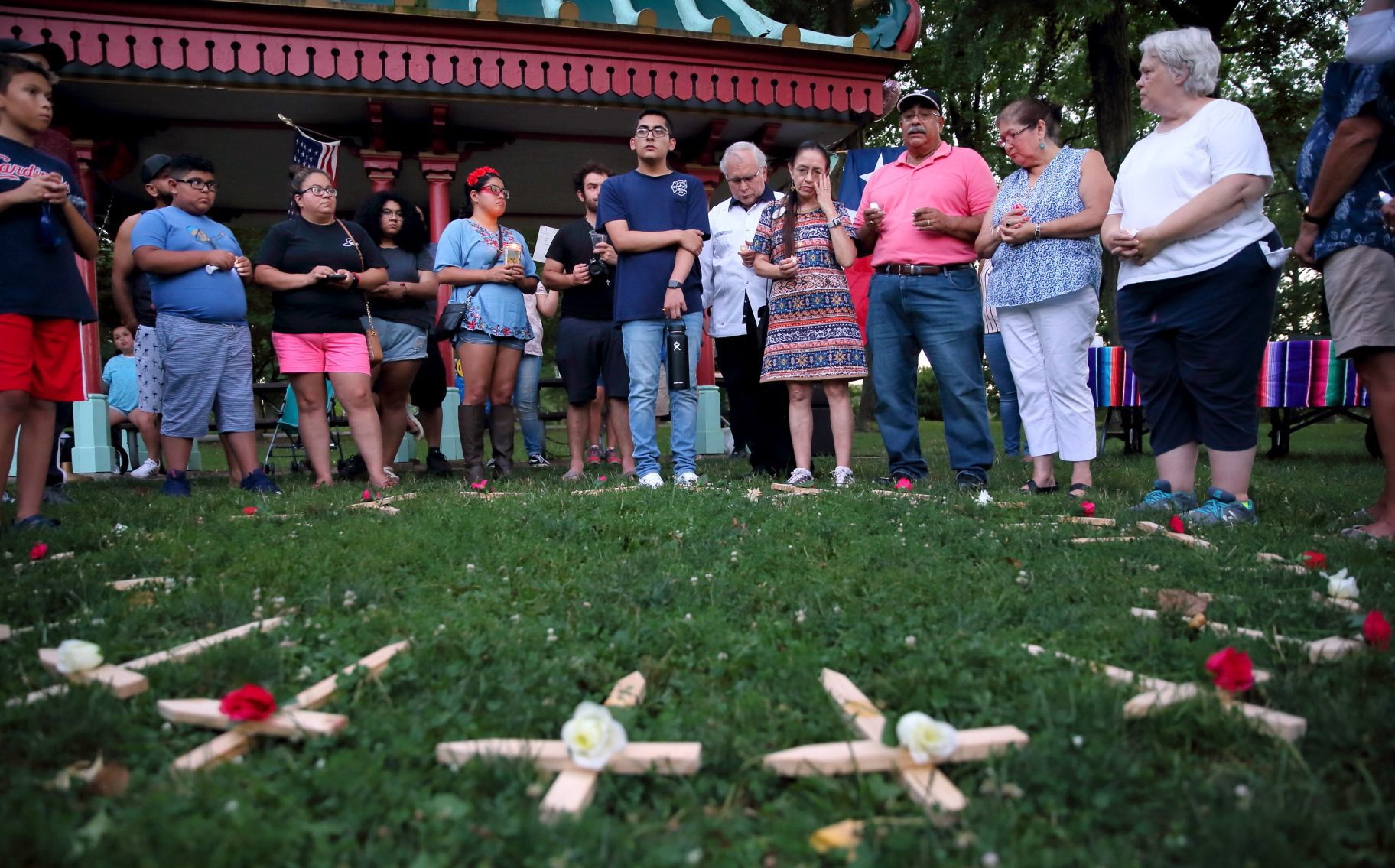 St. Louis vigil for El Paso shooting victims